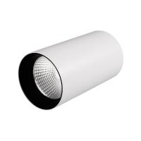 Светильник накладной SP-POLO-R85-1-15W Day White 40deg (White, Black Ring) (Arlight, IP20 Металл, 3 года)