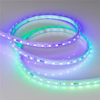 Светодиодная лента герметичная SPI-P-F72-11mm 24V RGB-PX6 (14.4 W/m, IP66, 3535, 5m) (Arlight, бегущий огонь)