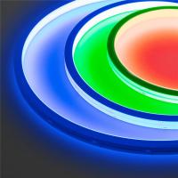 Светодиодная лента герметичная MOONLIGHT-TOP-B84-13x12mm 24V RGB (12 W/m, IP67, 5m, wire x2) (Arlight, Вывод кабеля боковой)