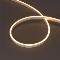 Светодиодная лента герметичная MOONLIGHT-SIDE-A120-06x12mm 24V Warm2300 (9.6 W/m, IP65, 5m, wire x2) (Arlight, Вывод кабеля прямой)