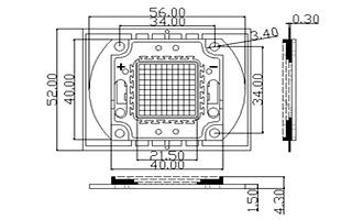 Мощный светодиод ARPL-80W-EPA-5060-DW (2800mA) (Arlight, -)