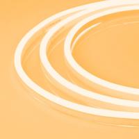 Образец Гибкий неон ARL-NEON-1608PH-SIDE 24V Amber (Arlight, 8 Вт/м, IP65)
