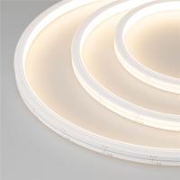 Светодиодная лента герметичная MOONLIGHT-SIDE-A140-12x17mm 24V Warm3500 (9.6 W/m, IP67, 5m, wire x2) (Arlight, Вывод кабеля боковой)