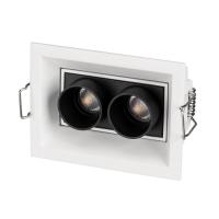 Светильник MS-ORIENT-BUILT-TURN-TC-S67x90-5W Day4000 (WH-BK, 30 deg, 230V) (Arlight, IP20 Металл, 5 лет)