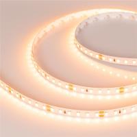 Светодиодная лента RT-A120-8mm 24V Warm2400 (14.4 W/m, IP20, 2835, 5m) (Arlight, Открытый)