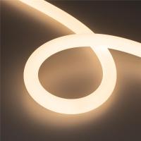 Светодиодная лента герметичная MOONLIGHT-TOP-FP-X1088-D25mm 24V Warm3000 (20 W/m, IP65, 5m, wire x1) (Arlight, Вывод кабеля прямой)
