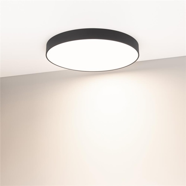 Светильник IM-RONDO-EMERGENCY-3H-R600-64W Day4000 (BK, 120 deg, 230V) (Arlight, IP40 Металл, 2 года)