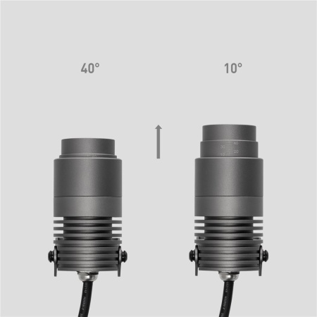 Светильник ALT-RAY-ZOOM-R52-8W Warm3000 (DG, 10-40 deg, 230V) (Arlight, IP67 Металл, 3 года)