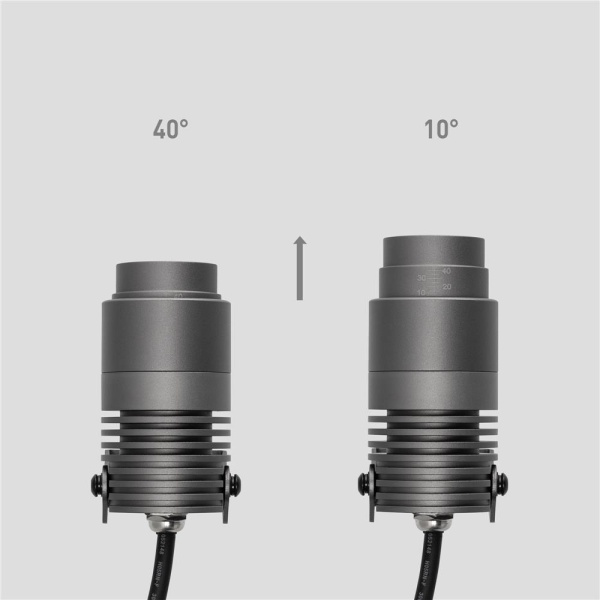 Светильник ALT-RAY-ZOOM-R52-8W Warm3000 (DG, 10-40 deg, 230V) (Arlight, IP67 Металл, 3 года)