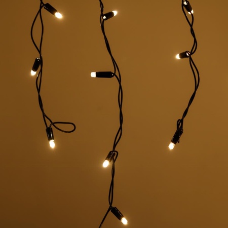 Светодиодная гирлянда ARD-EDGE-PRO-4000x600-BLACK-128LED-MILK-STD Warm (230V, 8W) (Ardecoled, IP65)