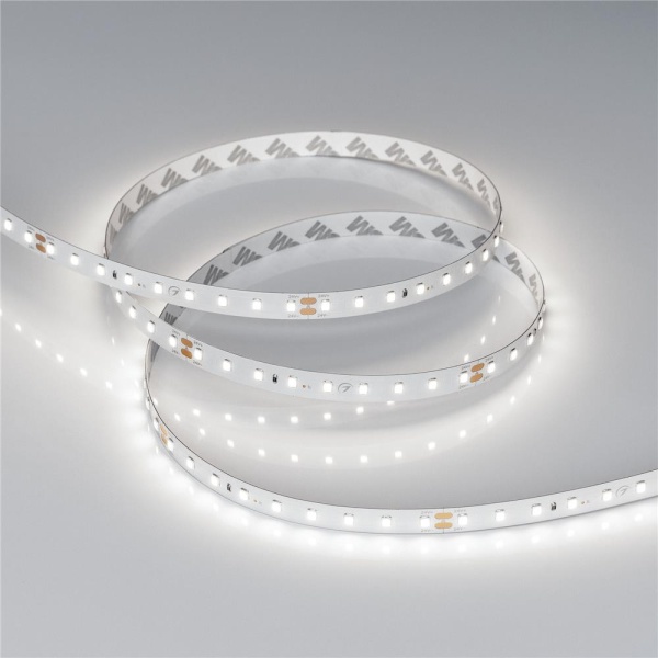 Светодиодная лента RT-A90-10mm 24V White6000 (4.8 W/m, IP20, 2835, 5m) (Arlight, высок.эфф.200 лм/Вт)
