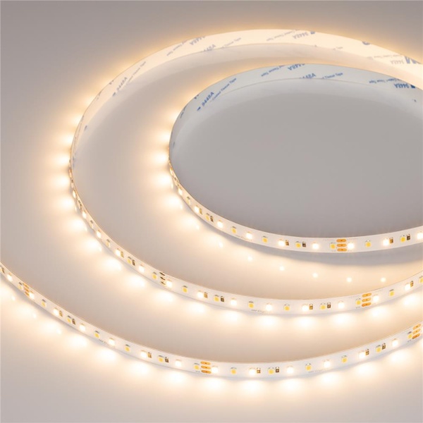 Светодиодная лента RT-A120-10mm 24V White-MIX (23 W/m, IP20, 2835, 5m) (Arlight, Изменяемая ЦТ)