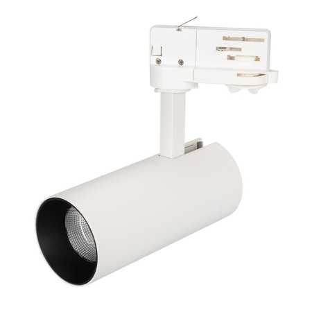 Светильник SP-POLO-TRACK-LEG-R65-8W Warm3000 (WH-BK, 40 deg) (Arlight, IP20 Металл, 3 года)