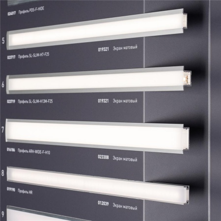 Стенд Профиль Встраиваемый LUX-E13-1760x600mm (DB 3мм, пленка, подсветка) (Arlight, -)