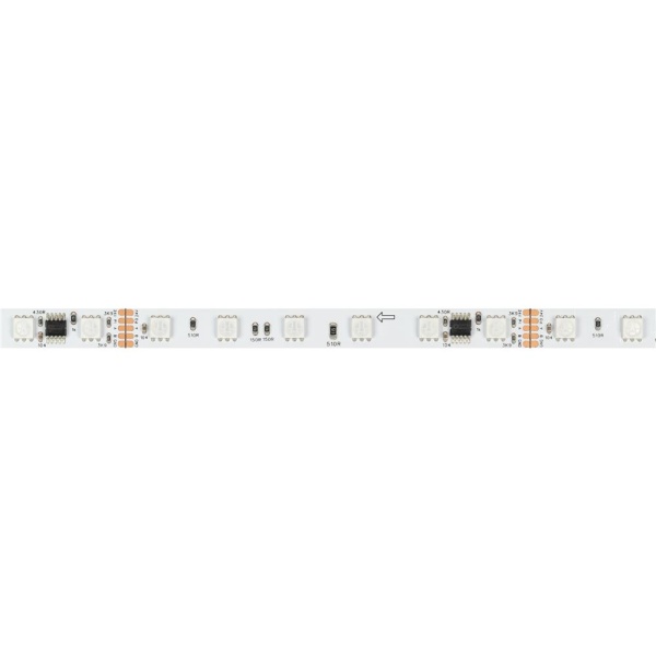 Светодиодная лента DMX-B60-10mm 24V RGB-PX6 (14 W/m, IP20, 5060, 5m) (Arlight, -)