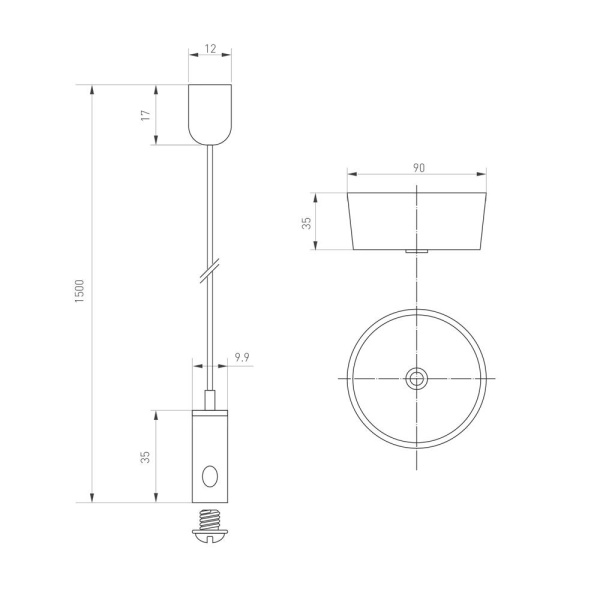 Светильник ALT-LINEAIR-FLAT-UPDOWN-DIM-S2094-1200-40W Warm3000 (BK, 100 deg, 230V) (Arlight, IP20 Металл, 3 года)
