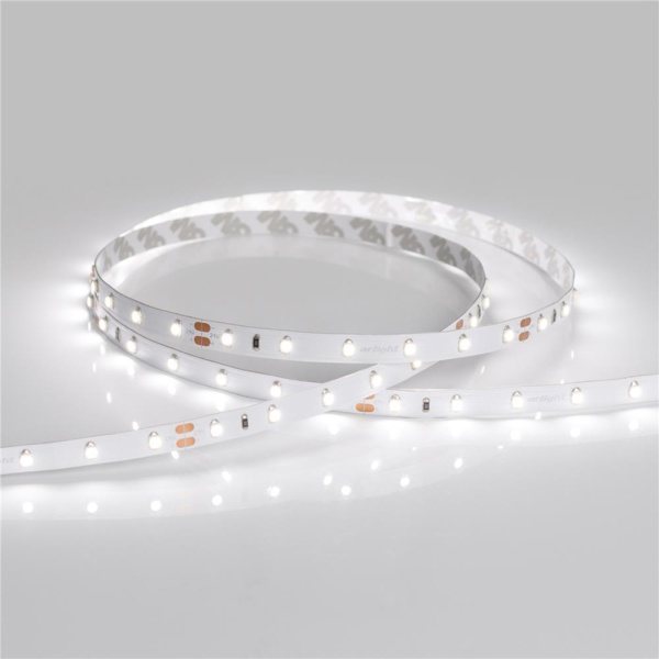 Светодиодная лента RT 2-5000 24V Day4000 (3528, 300 LED, CRI98) (Arlight, 4.8 Вт/м, IP20)