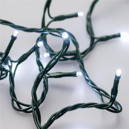 Светодиодная гирлянда ARD-STRING-HOME-5000-GREEN-50LED-STD WHITE (230V, 3.5W) (Ardecoled, IP20)