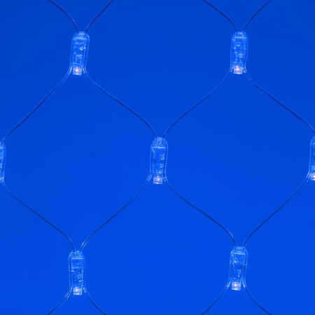 Светодиодная гирлянда ARD-NETLIGHT-CLASSIC-2000x1500-CLEAR-288LED Blue (230V, 18W) (Ardecoled, IP65)