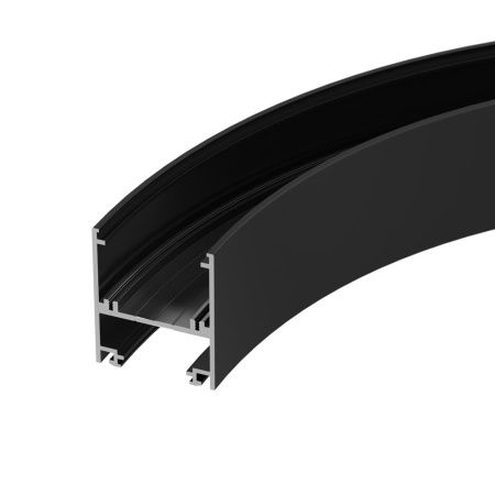 Профиль SL-ARC-5060-D1500-A90 BLACK (дуга 1 из 4) (Arlight, Алюминий)