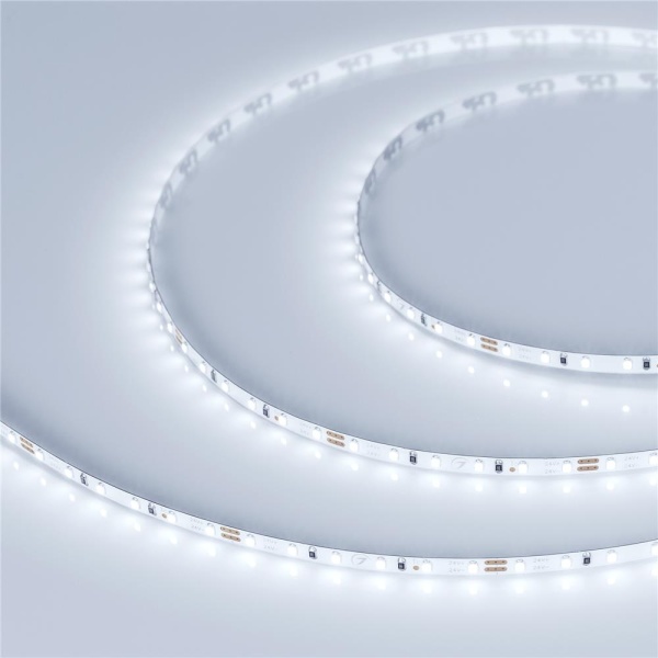 Светодиодная лента MICROLED-5000 24V Cool 8K 4mm (2216, 120 LED/m, LUX) (Arlight, 9.6 Вт/м, IP20)