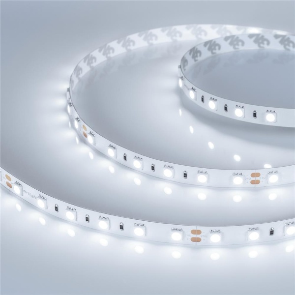 Светодиодная лента RT-B60-10mm 24V Cool 8K (14.4 W/m, IP20, 5060, 5m) (Arlight, 14.4 Вт/м, IP20)