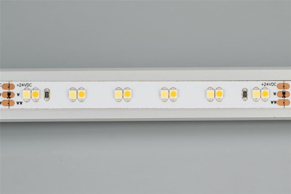 Светодиодная лента RT 6-5000 24V White-MIX 2x (3528, 120 LED/m, LUX) (Arlight, 9.6 Вт/м, IP20)