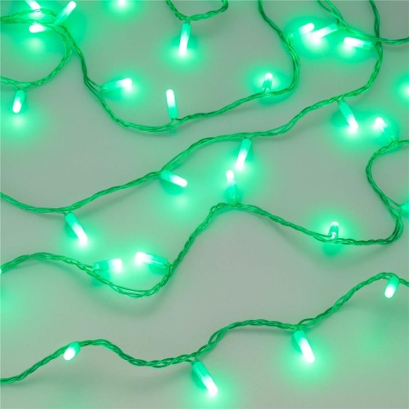 Светодиодная гирлянда ARD-STRING-CLASSIC-10000-GREEN-100LED-MILK-STD Green (230V, 7W) (Ardecoled, IP65)