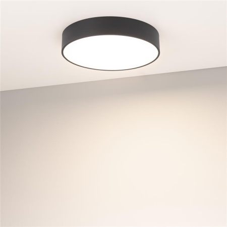 Светильник IM-RONDO-EMERGENCY-3H-R350-33W Day4000 (BK, 120 deg, 230V) (Arlight, IP40 Металл, 2 года)