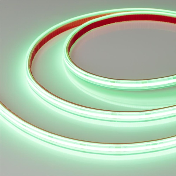 Светодиодная лента COB-5000PS-CSP-544-24V Green (10mm, 11.5W, IP67) (Arlight, -)