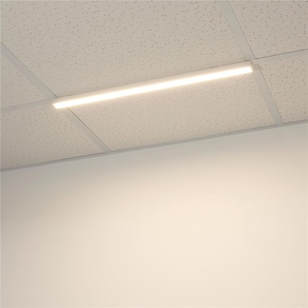 Светильник SNAP-STARLINE-FLAT-S1200-26W Warm3000 (WH, 120 deg, 48V) (Arlight, IP40 Металл, 3 года)
