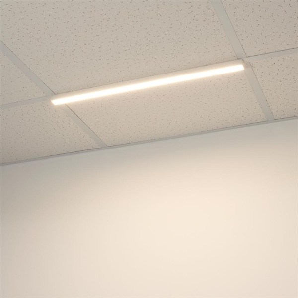 Светильник SNAP-STARLINE-FLAT-S1200-26W Warm3000 (WH, 120 deg, 48V) (Arlight, IP40 Металл, 3 года)