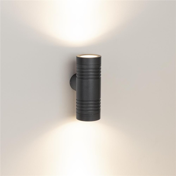 Светильник LGD-RAY-WALL-TWIN-R46-2x3W Day4000 (GR, 24 deg, 230V) (Arlight, IP65 Металл, 3 года)