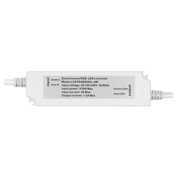 Контроллер ARD-CLASSIC-SYNC-RGB-4000LED White (230V, 370W, RF ПДУ) (Ardecoled, Закрытый)