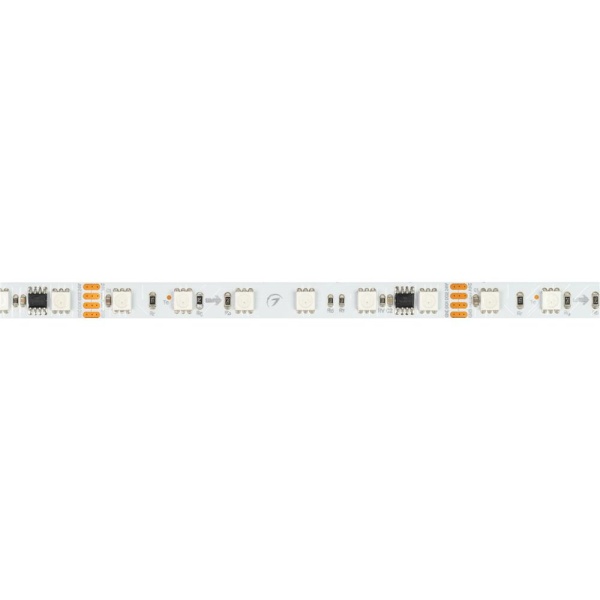 Светодиодная лента SPI-B60-10mm 24V RGB-PX6-RAM (15 W/m, IP20, 5060, 5m) (Arlight, бегущий огонь)