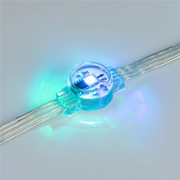 Модуль управляемый DMX-B1-D20 12V RGB (0.3W, IP68, 120 deg) (Arlight, Пластик, 3 года)