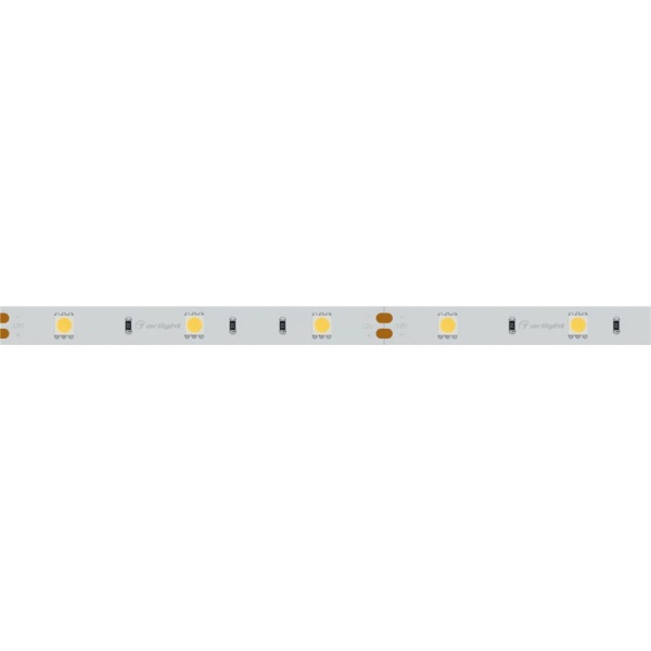 Светодиодная лента RT 2-5000 12V White6000 (5060, 150 LED, LUX) (Arlight, 7.2 Вт/м, IP20)