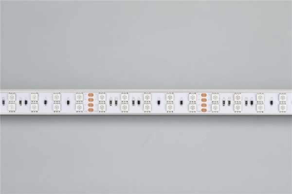 Светодиодная лента RT 2-5000 36V RGB 2X2 (5060, 600 LED, LUX) (Arlight, 26 Вт/м, IP20)