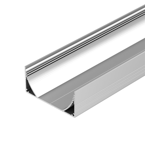 Профиль с экраном ALU-POWER-W80N-2000 ANOD+FROST (Arlight, Алюминий)