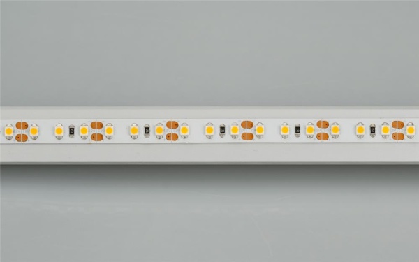Светодиодная лента RT 2-5000 12V White6000 2x (3528, 600 LED, LUX) (Arlight, 9.6 Вт/м, IP20)