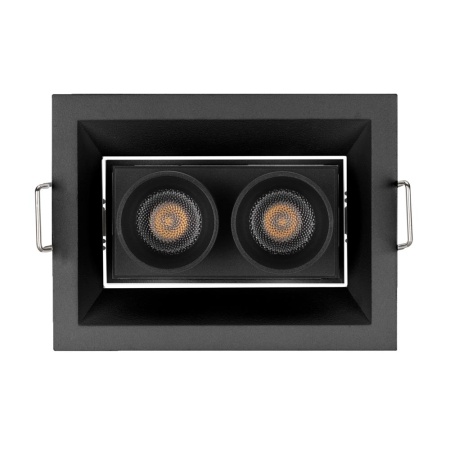 Светильник MS-ORIENT-BUILT-TURN-TC-S67x90-5W Warm3000 (BK-BK, 30 deg, 230V) (Arlight, IP20 Металл, 5 лет)