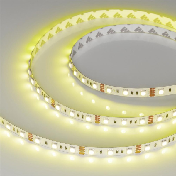 Светодиодная лента RT-B60-10mm 12V RGB (14.4 W/m, IP20, 5060, 5m) (Arlight, Открытый)