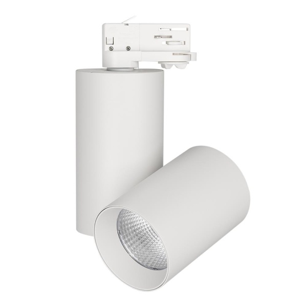 Корпус SP-POLO-TRACK-4TR-TURN-R85 (WH, 1-3, 350mA) (Arlight, IP20 Металл, 3 года)