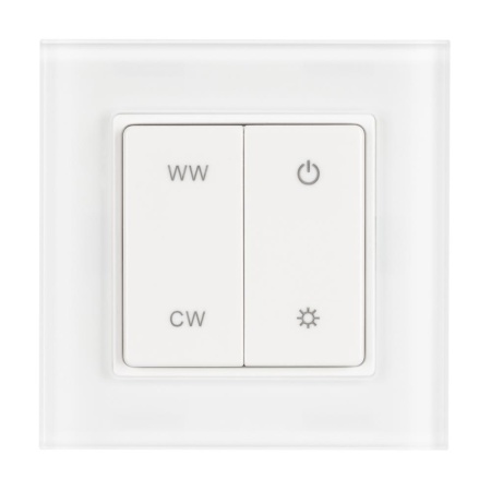 Панель SMART-P49-MIX-G-SUF (3V, 1 зона, Knob, 2.4G) (Arlight, Пластик)