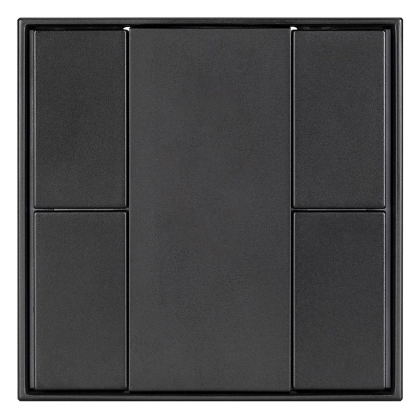 INTELLIGENT ARLIGHT Панель KNX-223-4-BLACK (BUS) (IARL, IP20 Пластик, 3 года)
