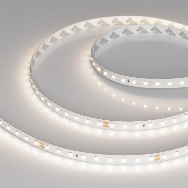 Светодиодная лента RT-A90-10mm 24V Day4000 (4.8 W/m, IP20, 2835, 5m) (Arlight, высок.эфф.200 лм/Вт)