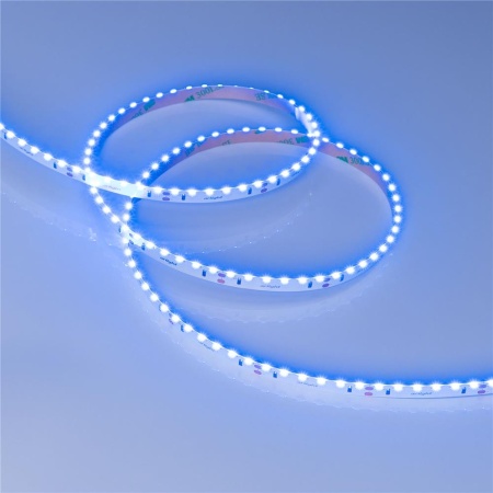 Светодиодная лента RS-S120-8mm 24V Blue (9.6 W/m, IP20, 3014, 5m) (Arlight, боковое свечение)