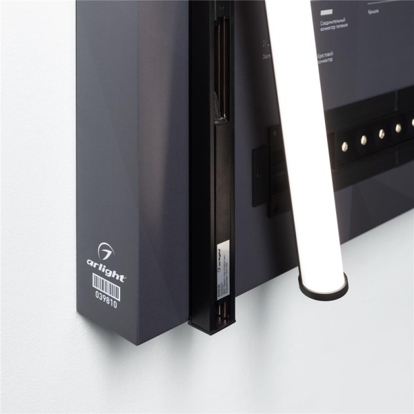 Стенд Магнитные системы ARLIGHT-E40-1760х600mm (DB 3мм, пленка, подсветка) (Arlight, -)
