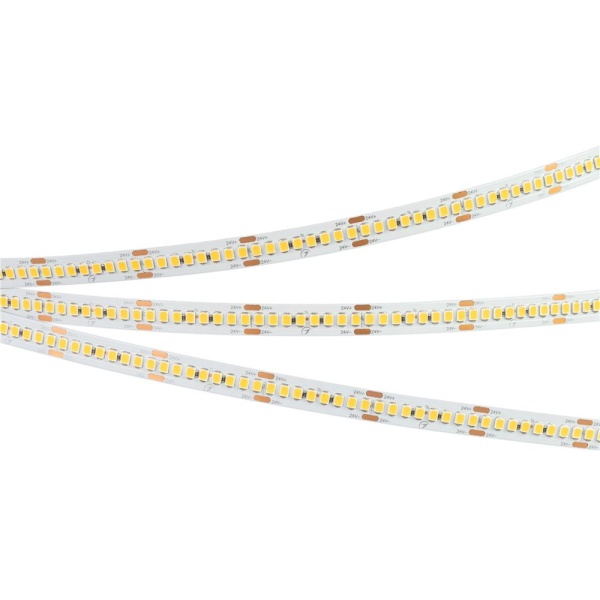 Светодиодная лента RT-A240-10mm 24V Day5000 (22 W/m, IP20, 2835, 5m) (Arlight, высок.эфф.150 лм/Вт)