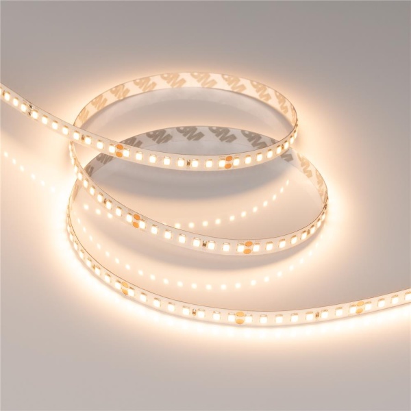 Светодиодная лента UL-A160-8mm 24V Warm2700 (12 W/m, IP20, 2835, 5m) (Arlight, 7 лет)